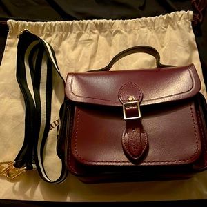 Cambridge Satchel Company Traveler Bag in Oxblood